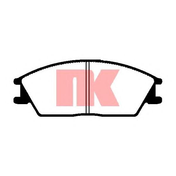 NK - 22 99 67 (Комплект тормозных колодок, дисковый тормоз)