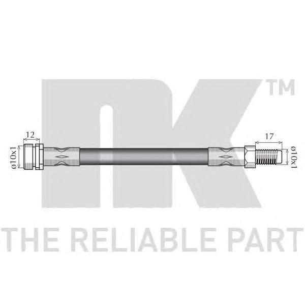 NK - 85 25 147 (Тормозной шланг)