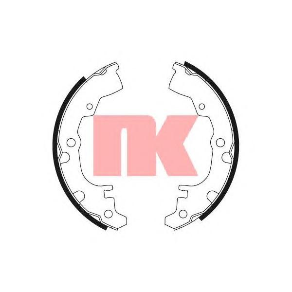 NK - 27 51 414 (Комплект тормозных колодок)