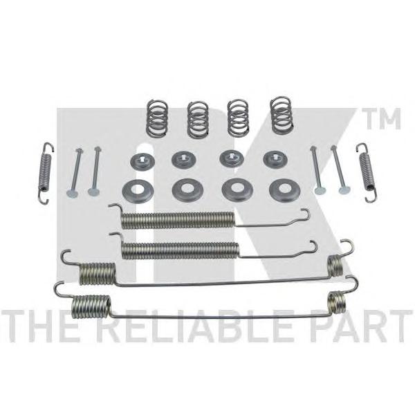 NK - 7922843 (Комплект монтажный торм. колодок Nissan Pathfinder Pick up 86-)