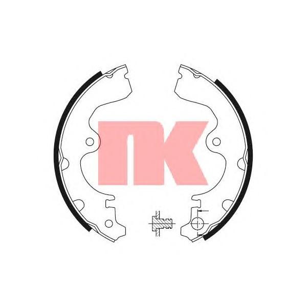 NK - 27 45 534 (Комплект тормозных колодок)