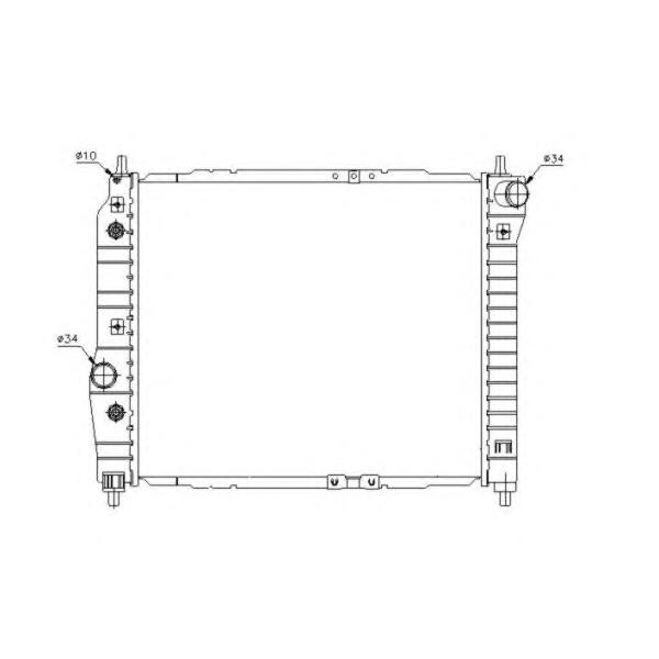 NRF - 53638 (Радиатор)