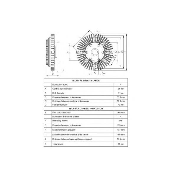 NRF - 49549 (NRF 49549_муфта вентилятора!// Mitsubishi L300)