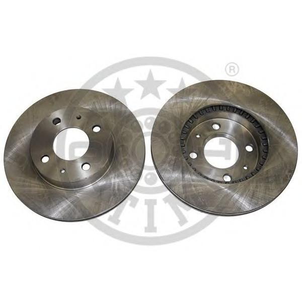OPTIMAL - BS-4300 (Диск тормозной NISSAN ALMERA (N15) 1.4-2.0 95-00 передний вент.D=247мм.)
