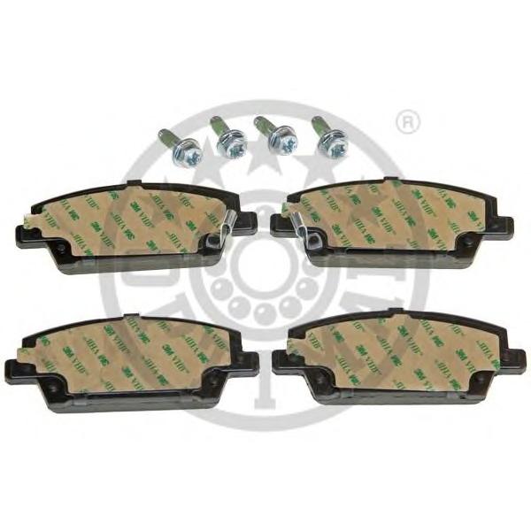 OPTIMAL - 12386 (Колодки тормозные дисковые)