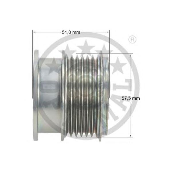 OPTIMAL - F51134 (Муфта свободного хода VOLVO S60/V70/XC60 2.0 10-)