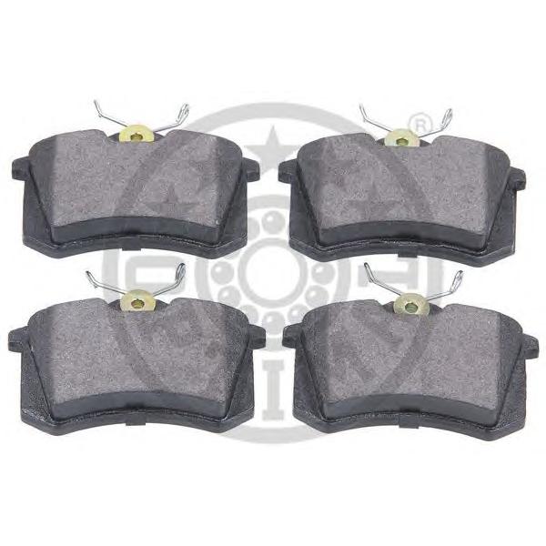 OPTIMAL - 12208 (Колодки тормозные дисковые задние / AUDI A-3,4,6,TT;SEAT,SKODA,VW 1.0-3.2 96~)