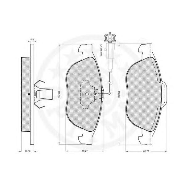 OPTIMAL - 12111 (Автозапчасть)