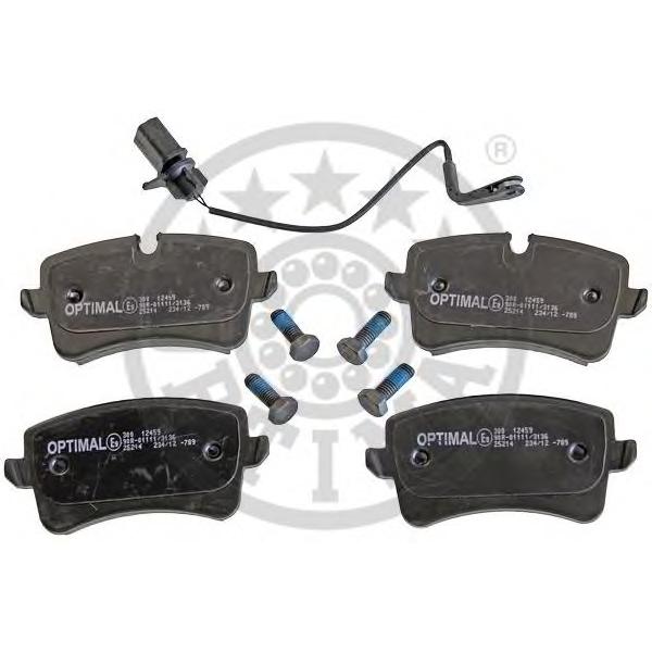 OPTIMAL - 12459 (Колодки тормозные дисковые  комплект AUDI: A6 (4G2  C7)  A6 Avant (4G5  C7)  A7 Sportback (4GA))
