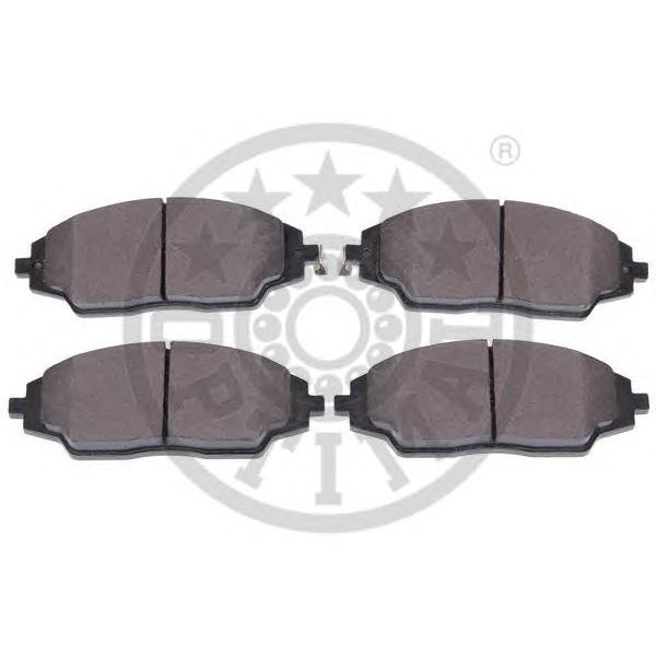 OPTIMAL - 12625 (Колодки тормозные CHEVROLET AVEO R14/