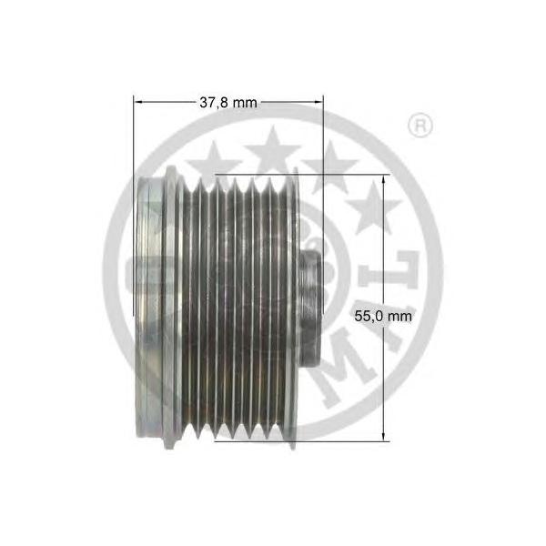 OPTIMAL - F51139 (Муфта свободного хода HYUNDAI SANTA FE/KIA SORENTO 2.4 09-)