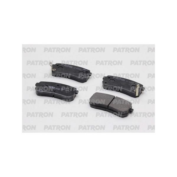 PATRON - PBP124KOR (Колодки тормозные дисковые задн HYUNDAI: H1 07-09, GRAND STAREX 07-09, VERACRUZ 07-09, IX55 07- / KIA: GRAND CARNIVAL 05-09, SEDONA 06-09 (произведено)