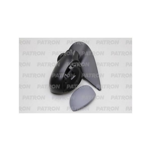 PATRON - PMG2908M01 (Зеркало наружное в сборе лев, электр, с подогр, асферич, грунт PEUGEOT: 206 - 03-05)