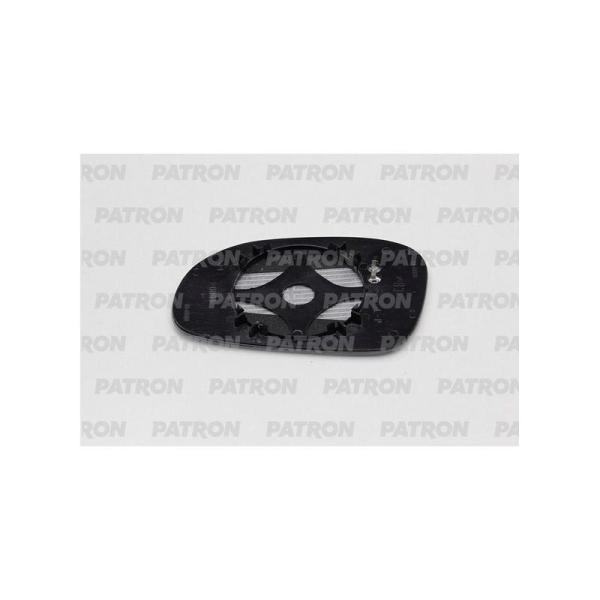 PATRON - PMG2923G02 (Стекло зеркала прав, выпукл, тониров син, с подогр PEUGEOT: 406 - 95-99)