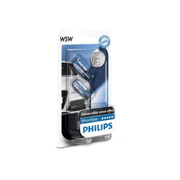 PHILIPS - 12961NBVB2 (Лампа W5W BlueVision New 12V 2шт)