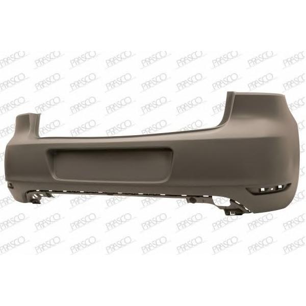 PRASCO - VW0381051 (Бампер задний грунтованный / VW Golf-VI 09~)