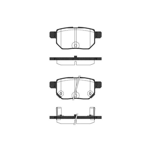 ROAD HOUSE - 2128622 (Колодки торм.диск. Prius (ZVW30) 1.8 (09-))