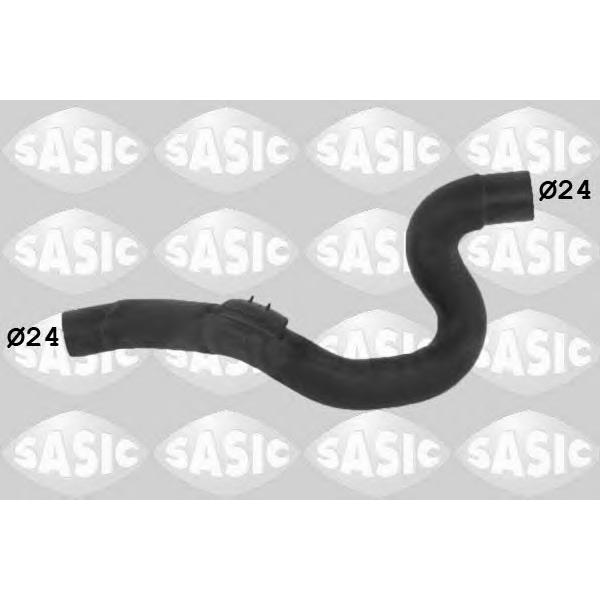 SASIC - 3404173 (Патрубок радиатора RENAULT SCENIC I 1.9 DTI 99-)