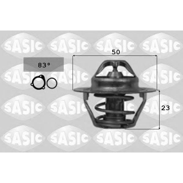 SASIC - 3304002 (Термостат RENAULT Dokker  Lodgy  Kangoo I  Megane I  Scenic I)