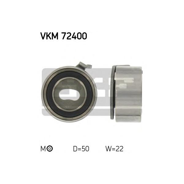 SKF - VKM72400 (ролик нат.ГРМ/Nissan Micra all <92)