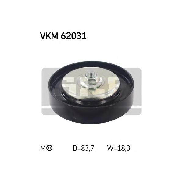 SKF - VKM62031 (Ролик приводного ремня NISSAN MICRA/NOTE 1.0i -1.4 16V 03>)
