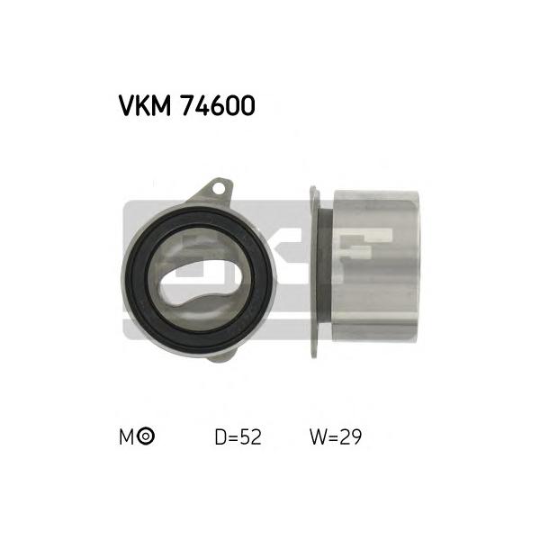 SKF - VKM74600 (Ролик ремня ГРМ, натяжной)