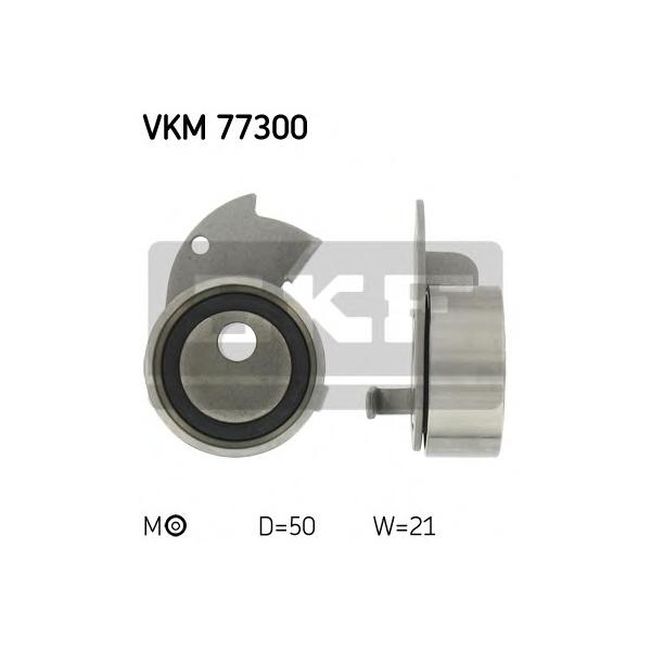 SKF - VKM77300 (ролик нат. ГРМ/ Daihatsu Charade 1.0/1.0D 83>)