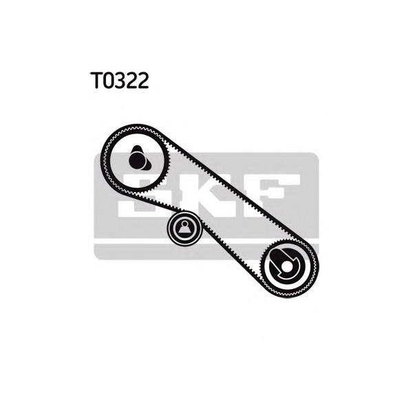 SKF - VKMA91020 (ремкомплект ГРМ/ Toyota Land Cruiser PZJ7#/HZJ7# 3.5D/4.2TD 90-95)