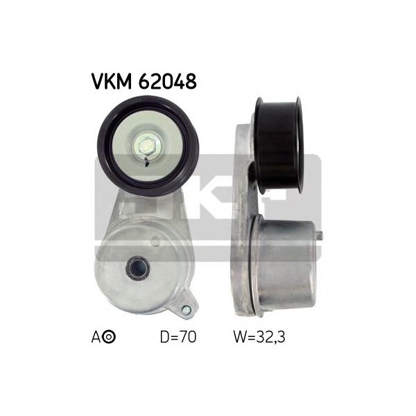 SKF - VKM62048 (Ролик натяжит.поликл.ремня)