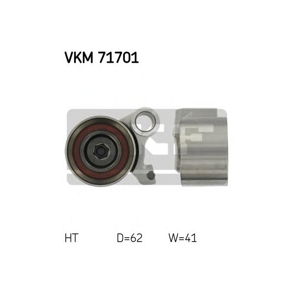 SKF - VKM71701 (ролик нат. ГРМ/ Toyota Land Cruiser/4-Runner 3.4 24V 96>)