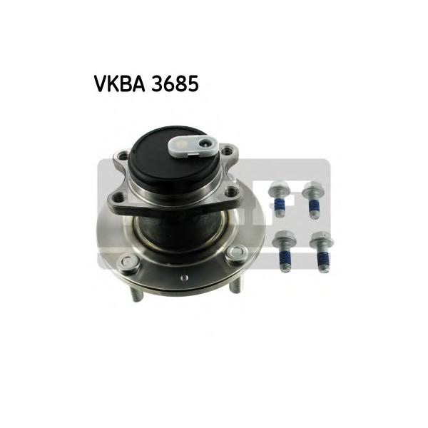 SKF - VKBA3685 (к-кт подшипника ступ. зад./ Mitsubishi Colt, Smart Forfour 1.1-1.5 04>)