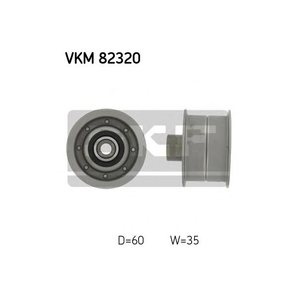SKF - VKM82320 (ролик обв. ГРМ/ Nissan Bluebird/Serena 2.0D <92)