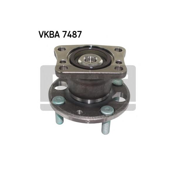 SKF - VKBA7487 (Ступица с подшипником MAZDA 2 II 07- зад.)