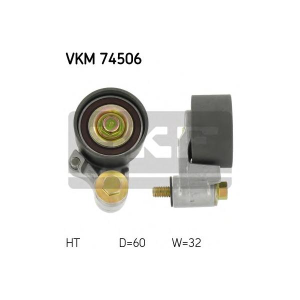 SKF - VKM74506 (Ролик натяжной ремня ГРМ)