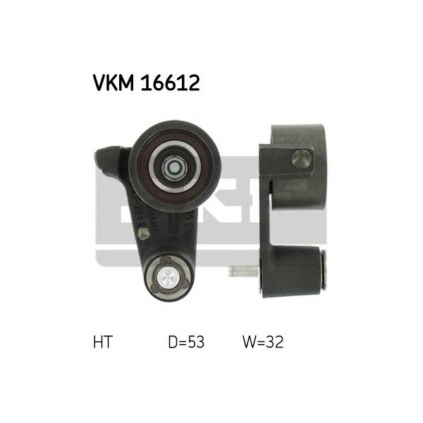 SKF - VKM16612 (ролик нат. ГРМ/ Volvo 960 2.4-3.0 95>/S40/V40 1.6-2.0 95>)