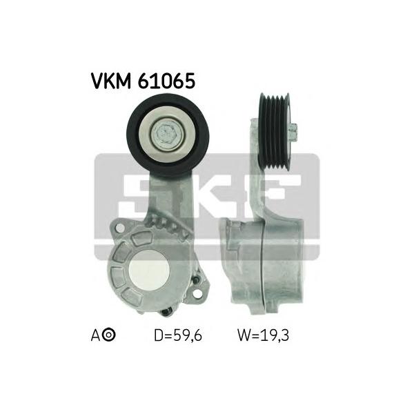 SKF - VKM61065 (Ролик промежуточный поликлинового ремня TOYOTA: IQ 1.33 09-)