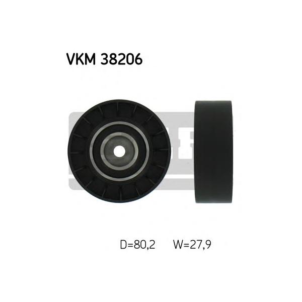 SKF - VKM38206 (ролик обв./ BMW E39 3.5/4.0i 96-03)