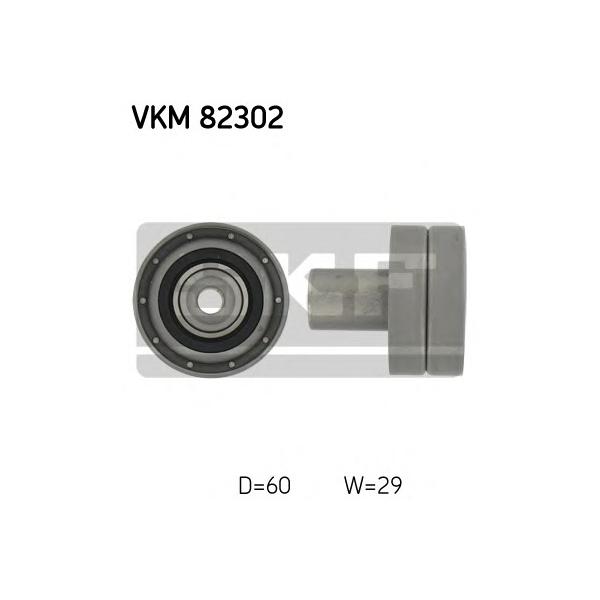 SKF - VKM82302 (Ролик ремня ГРМ, обводной)