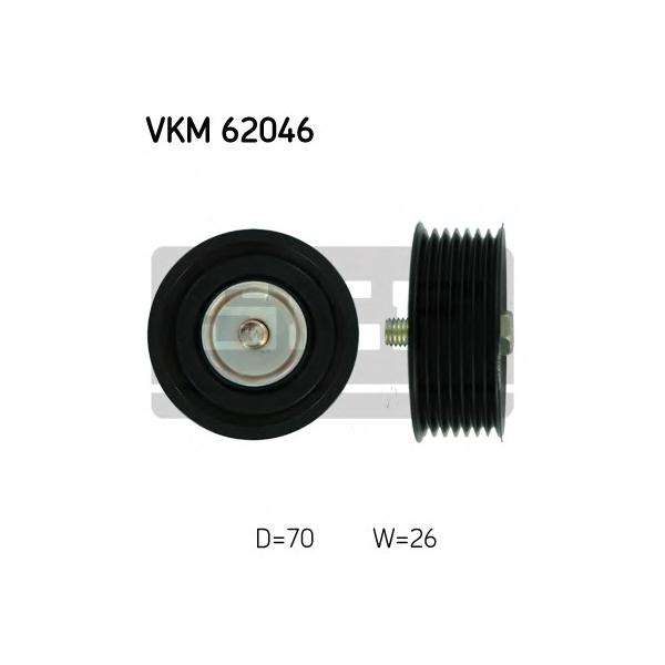 SKF - VKM 62046 (Ролик ремня приводного INFINITI G37/FX35-50/NISSAN 350Z/370Z 08-)