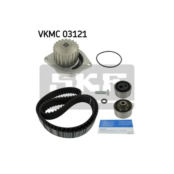 SKF - VKMC03121 (ремкомплект ГРМ с помпой/ Citroen AX/Xsara/Saxo, Peugeot 106 1.5D 94>)