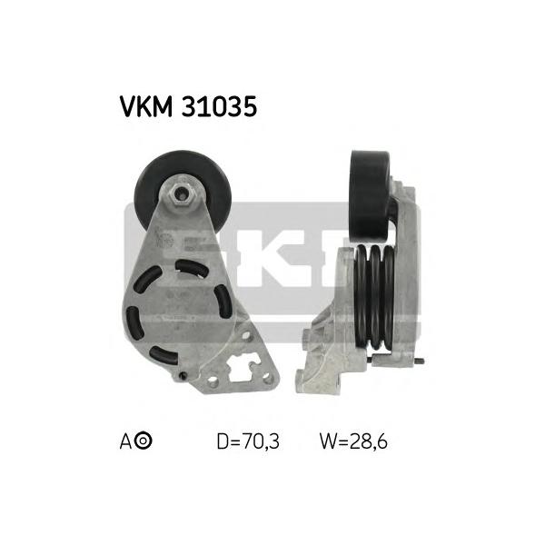 SKF - VKM31035 (Натяжитель приводного ремня)