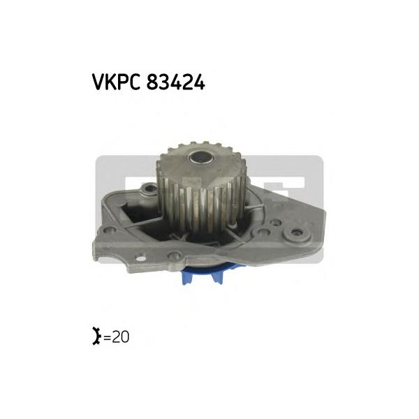 SKF - VKPC83424 (Помпа водяная)