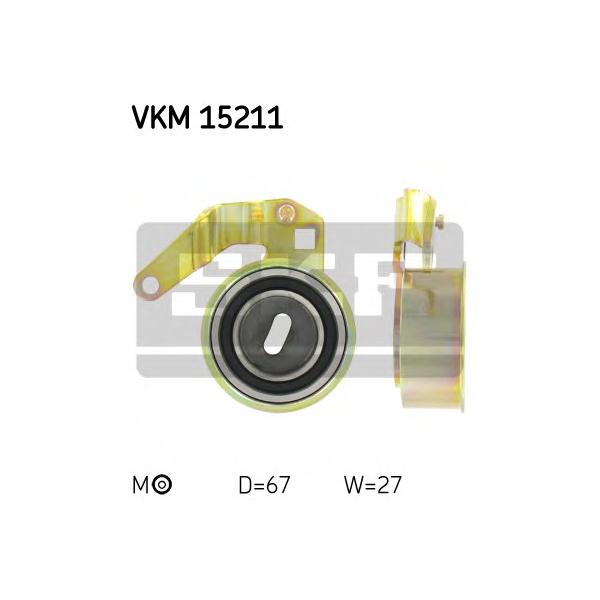SKF - VKM15211 (ролик нат. ГРМ/Opel Astra/Kadett/Vectra 2.0i 16V 87-92)