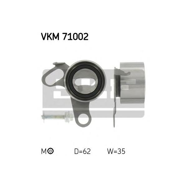 SKF - VKM71002 (ролик нат. ГРМ/ Toyota Land Cruiser/Mark 2/Crown 2.4D/TD 89>)