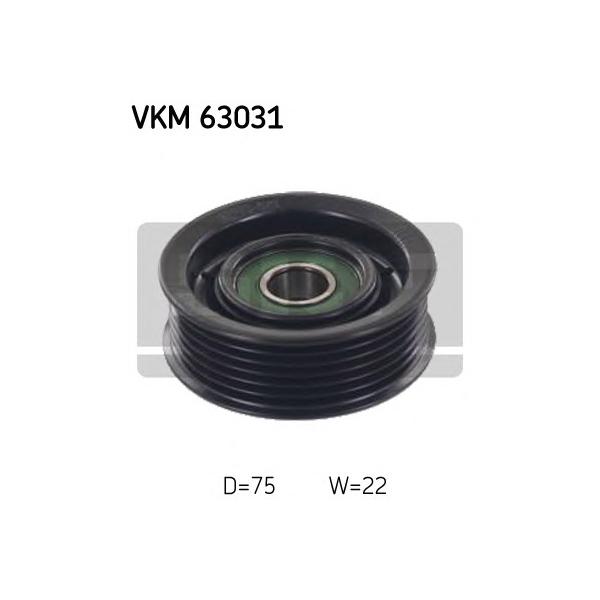 SKF - VKM63031 (Ролик ремня приводного HONDA CIVIC/CR-V 1.8/2.0 12-)