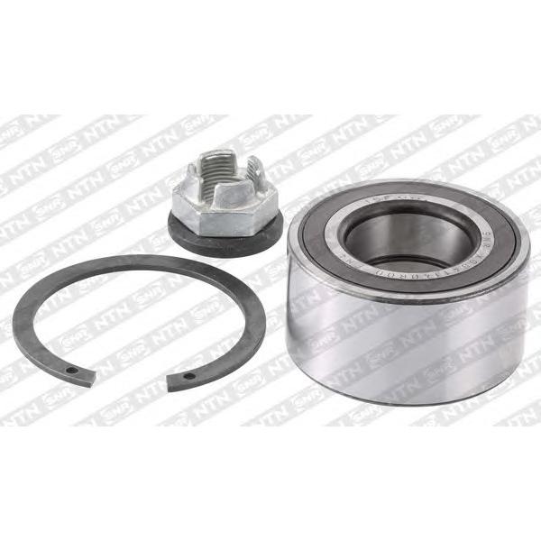 NTN-SNR - R155123 (Рем. Комплект ступицы колеса. Содержит крепежные элементы и подшипник)