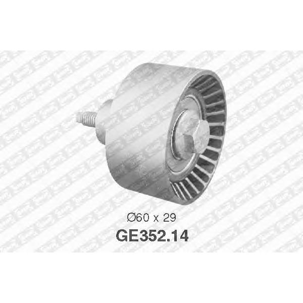 NTN-SNR - GE352.14 (Ролик обводной с 02.11.1998 для Ford Focus I 1.8/2.0)