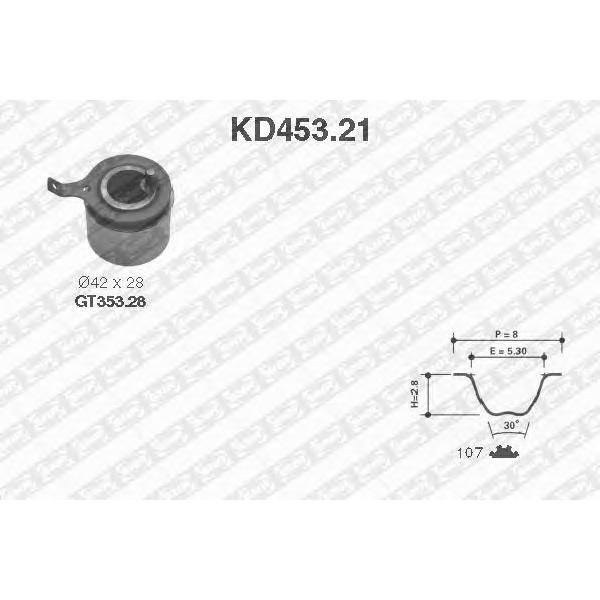 NTN-SNR - KD45321 (Комплект привода ГРМ)