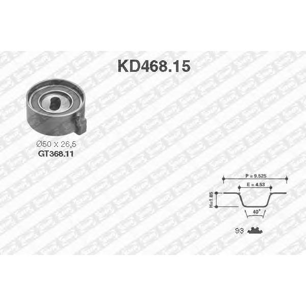 NTN-SNR - KD468.15 (Комплект роликов грм)