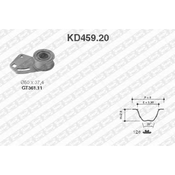 NTN-SNR - KD459.20 (Ролик натяжителя)